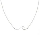 Silver chain wave